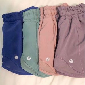 ISO lululemon hotty hot shorts